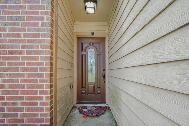 view of property entrance