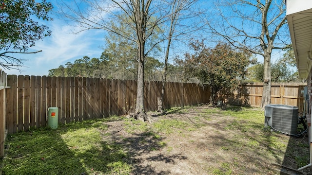 31311 N Head Dr, Spring, TX 77386 - fenced backyard with central air condition unit