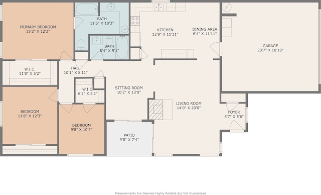 31311 N Head Dr, Spring, TX 77386 - floor plan / room layout