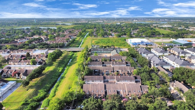 2815 Panagard Dr Unit 38, Houston, TX 77082 - aerial view of property and surrounding area with nearby suburban area