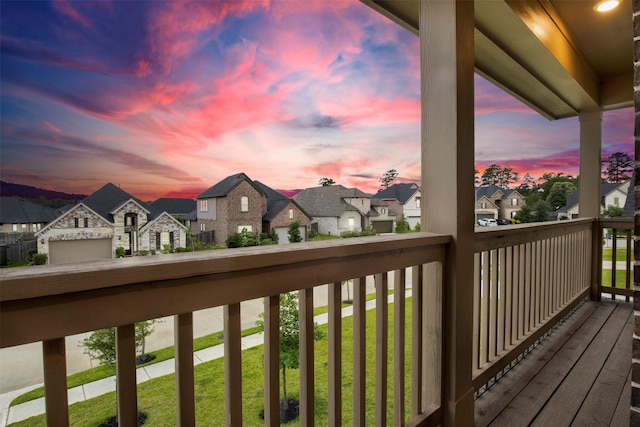 517 Sage Timbers Ln, Pinehurst, TX 77362 - balcony featuring a residential view