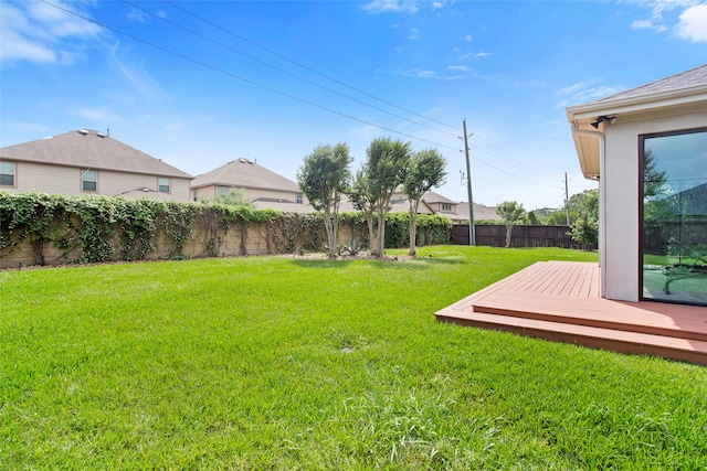 39 New Oak Trl, Humble, TX 77346 - view of yard featuring a deck