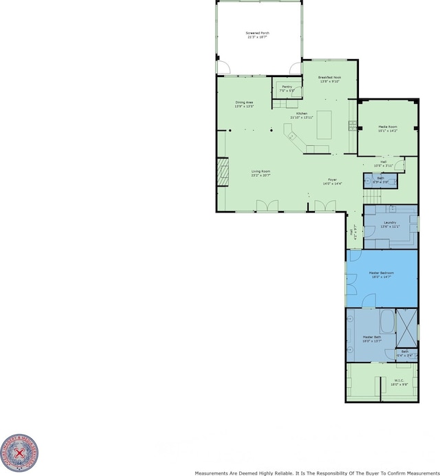 39 New Oak Trl, Humble, TX 77346 - floor plan / room layout
