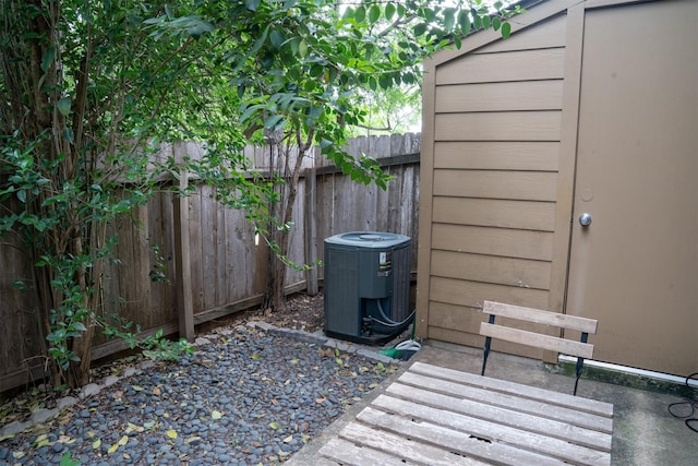11404 Walnut Ridge Dv Unit 103, Austin, TX 78753 - exterior space with central air condition unit and fence