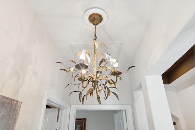 7918 Silver Grove Dr, Magnolia, TX 77354 - detailed view of a chandelier