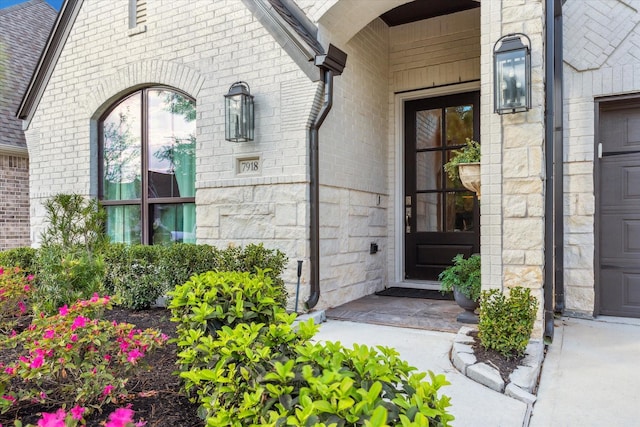 7918 Silver Grove Dr, Magnolia, TX 77354 - property entrance featuring brick siding
