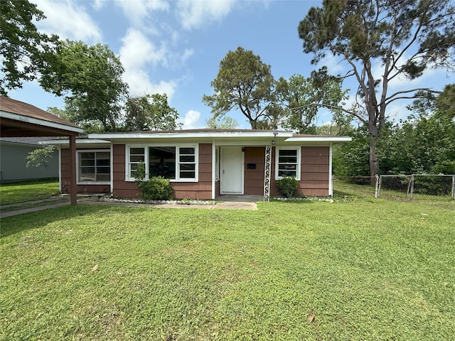 1510 Oleander Dr, La Marque, TX 77568 - view of ranch-style home