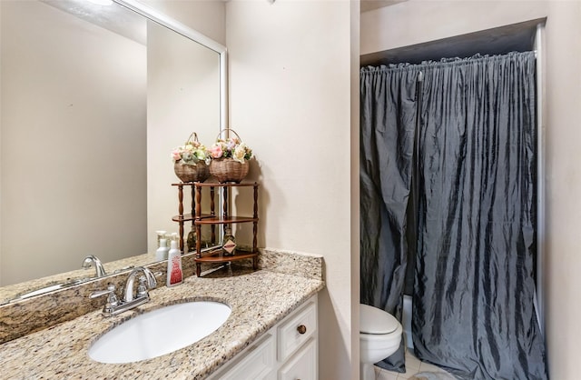 6319 Wimbledon Villas Dr, Spring, TX 77379 - full bath with vanity, toilet, and shower / bathtub combination with curtain