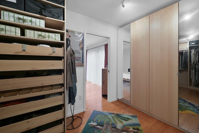 11414 Cedar Creek Dr, Houston, TX 77077 - spacious closet featuring light wood-style floors