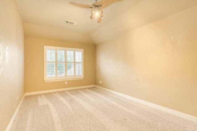 106 Arrowhead Dr, Lake Jackson, TX 77566 - carpeted empty room with ceiling fan, baseboards, and a textured wall