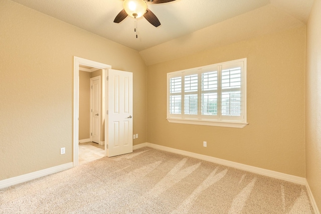 106 Arrowhead Dr, Lake Jackson, TX 77566 - spare room featuring ceiling fan, carpet, and baseboards