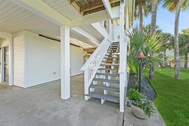 4321 Jolly Roger Rd, Galveston, TX 77554 - view of stairs