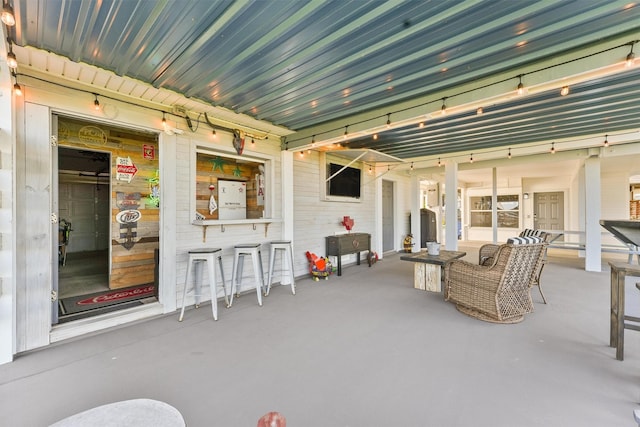4321 Jolly Roger Rd, Galveston, TX 77554 - view of patio / terrace