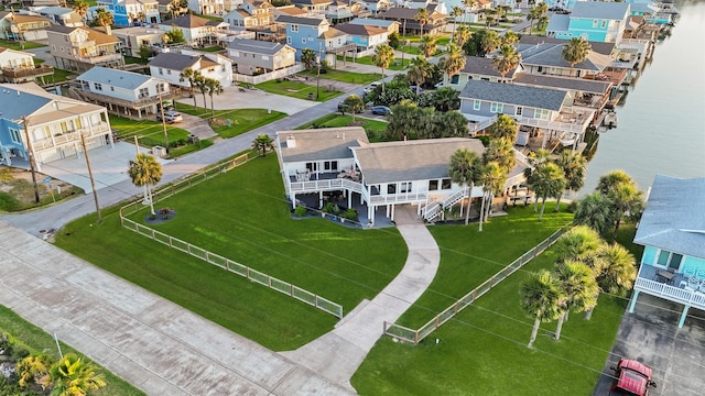 4321 Jolly Roger Rd, Galveston, TX 77554 - aerial view of residential area