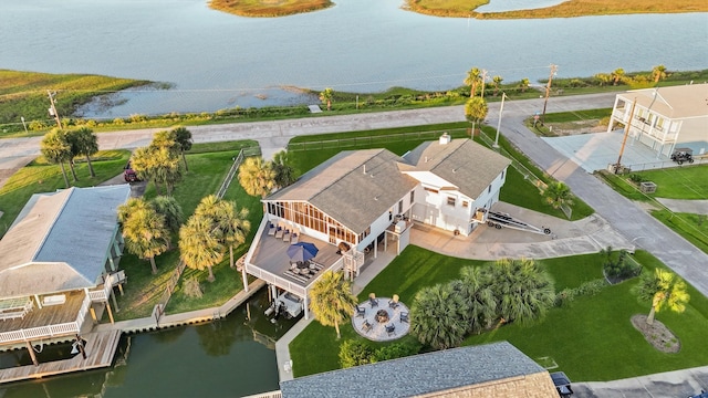 4321 Jolly Roger Rd, Galveston, TX 77554 - aerial view of a large body of water