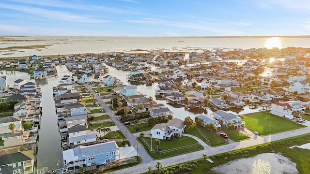 4321 Jolly Roger Rd, Galveston, TX 77554 - view of property location with a large body of water and nearby suburban area