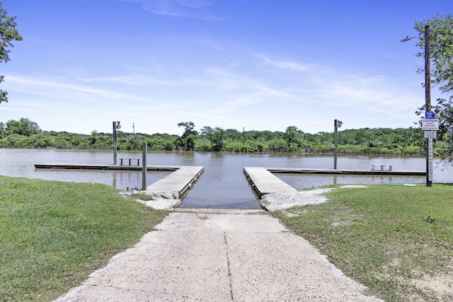 309 Kings Hl, Palacios, TX 77465 - dock with a water view