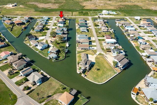 107 Crows Nest Rd, Freeport, TX 77541 - view of property location with nearby suburban area and a nearby body of water