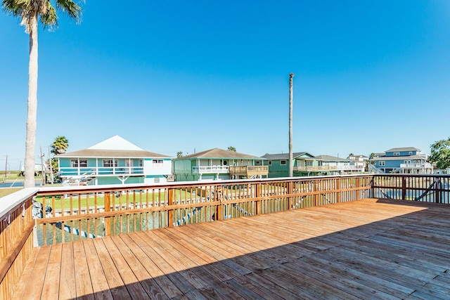 107 Crows Nest Rd, Freeport, TX 77541 - deck with a residential view