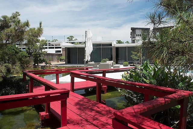 5050 Woodway Dr Unit 2A, Houston, TX 77056 - view of dock area
