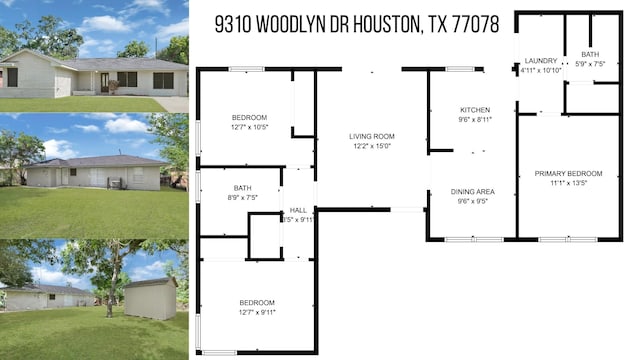 9310 Woodlyn Rd, Houston, TX 77078 - room layout