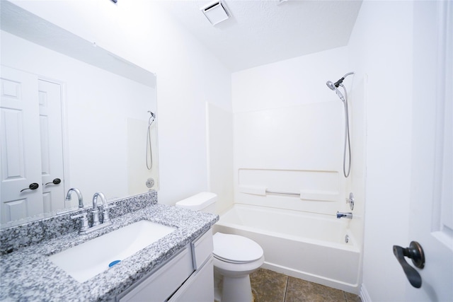 5006 Dawngate Dr, Spring, TX 77373 - full bath with toilet, tub / shower combination, and vanity