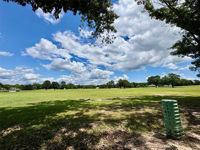 18 Townhouse Ln Unit 18, Trinity, TX 75862 - view of green lawn with a view of rural / pastoral area