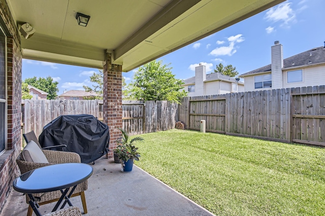 18115 Linden Forest Ln, Katy, TX 77449 - view of yard with a patio