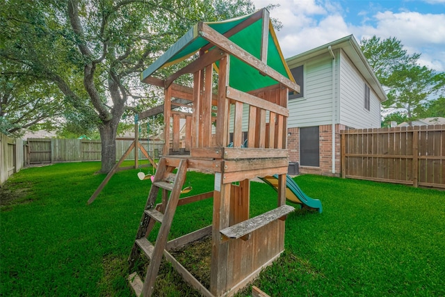 view of play area