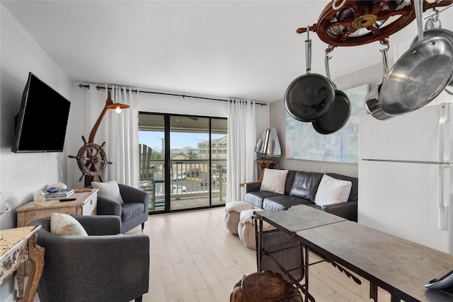 6102 Seawall Blvd Unit 290, Galveston, TX 77551 - living room featuring light wood-style floors