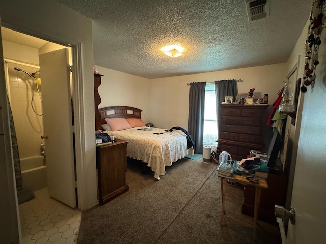 1450 Allegro Dr, Dallas, TX 75241 - bedroom with a textured ceiling and carpet