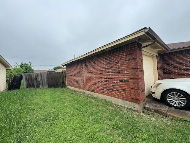 1450 Allegro Dr, Dallas, TX 75241 - view of property exterior with brick siding and an attached garage