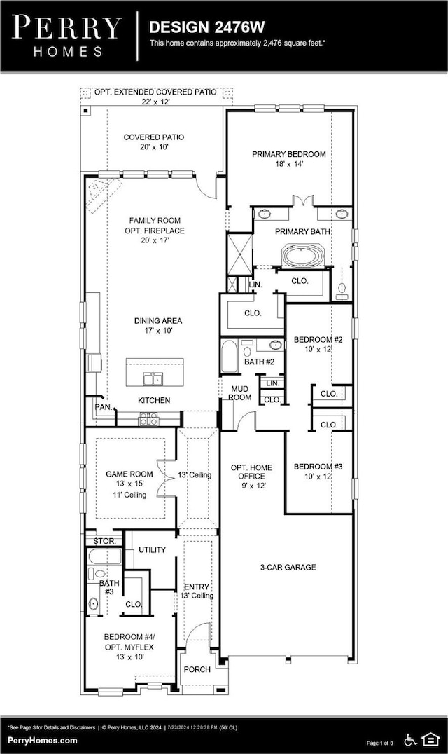 4222 Maple Glen Dr, Fulshear, TX 77441 - property floor plan