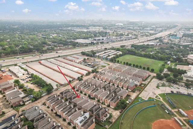 aerial view