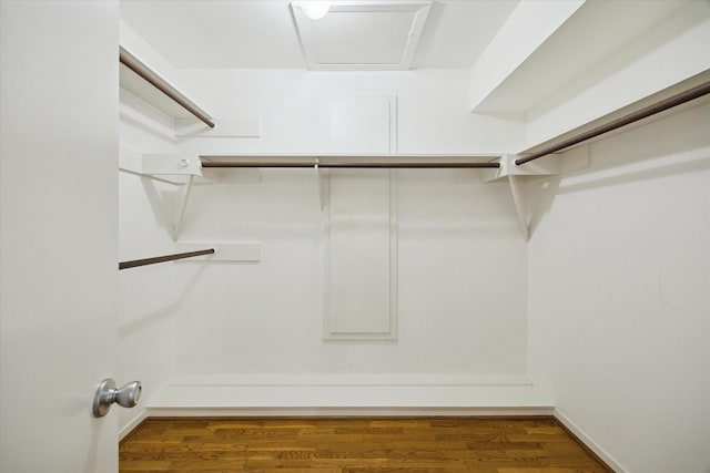 14303 Bonney Brier Dr, Houston, TX 77069 - spacious closet with wood finished floors
