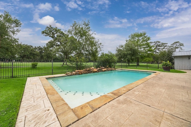 14303 Bonney Brier Dr, Houston, TX 77069 - view of pool featuring a patio area