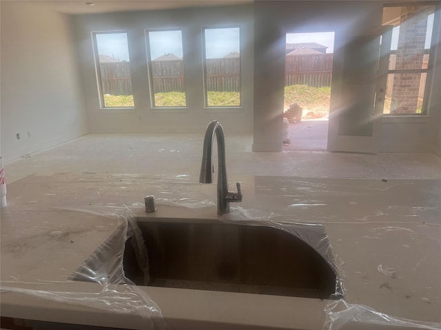 15198 Prairie Mill Dr, New Caney, TX 77357 - kitchen view of a sink