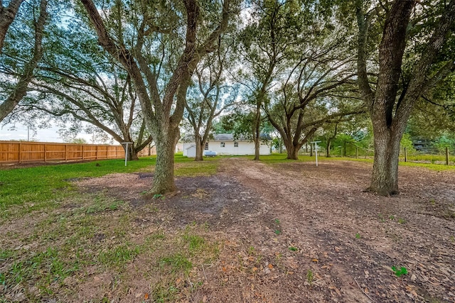11426 Needville Fairchilds Rd, Needville, TX 77461 - view of yard with fence