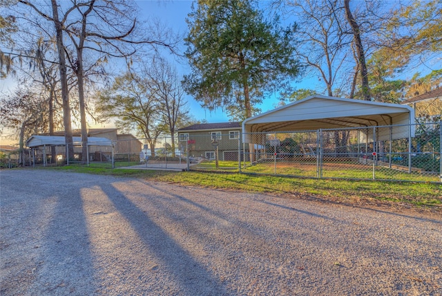 162 Ferncrest, Livingston, TX 77351 - view of road with a gate