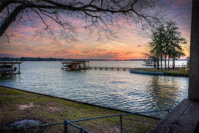 162 Ferncrest, Livingston, TX 77351 - dock area with a water view