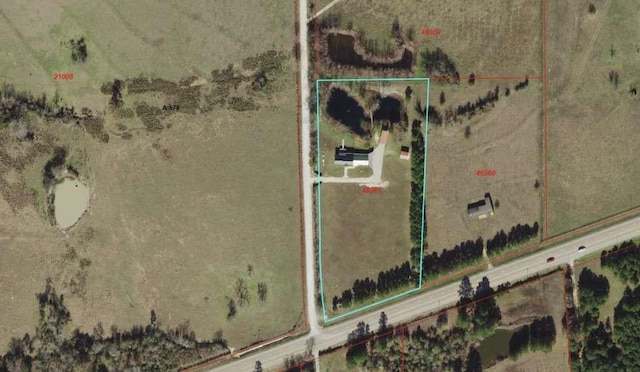 2 Birdwell Rd, Bedias, TX 77831 - map of property location featuring property boundaries highlighted