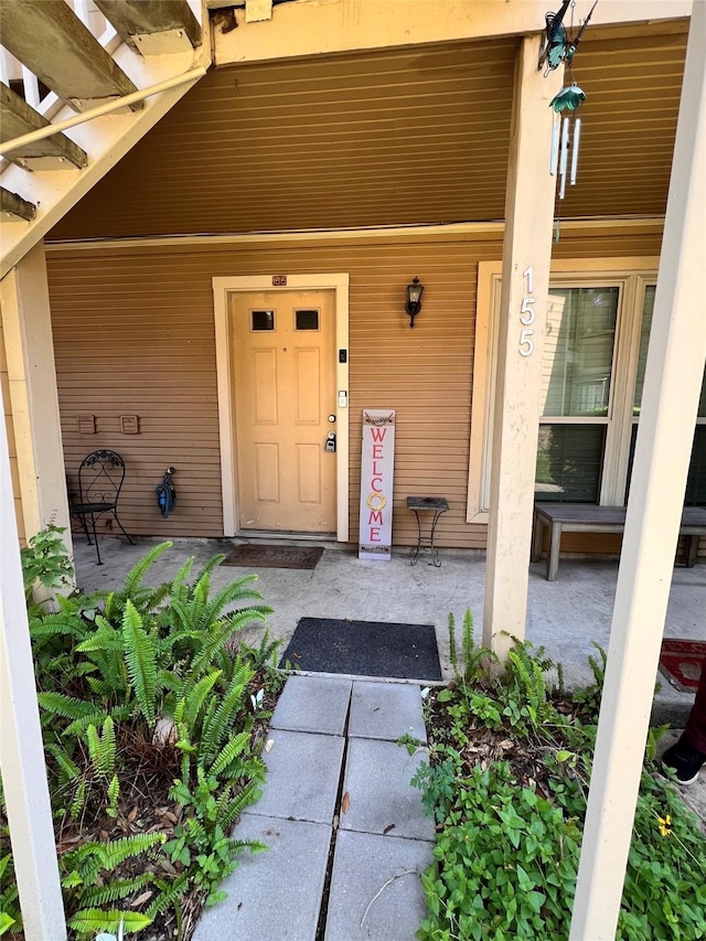 1311 Antoine Dr Unit 155, Houston, TX 77055 - view of exterior entry featuring covered porch