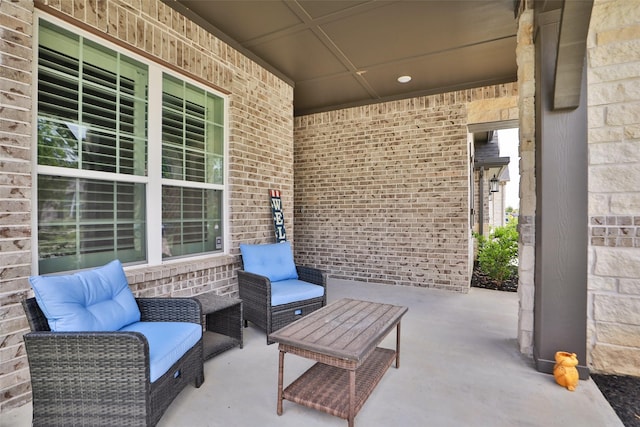 29622 Cedar Elm Way, Tomball, TX 77375 - view of patio / terrace featuring a porch