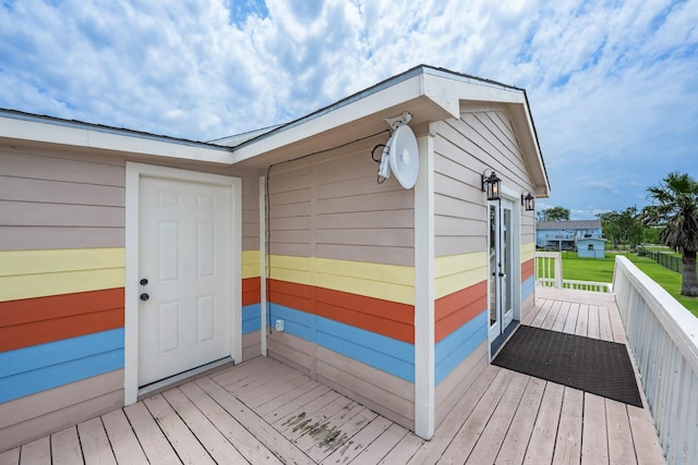 5024 County Road 476a, Freeport, TX 77541 - view of wooden terrace