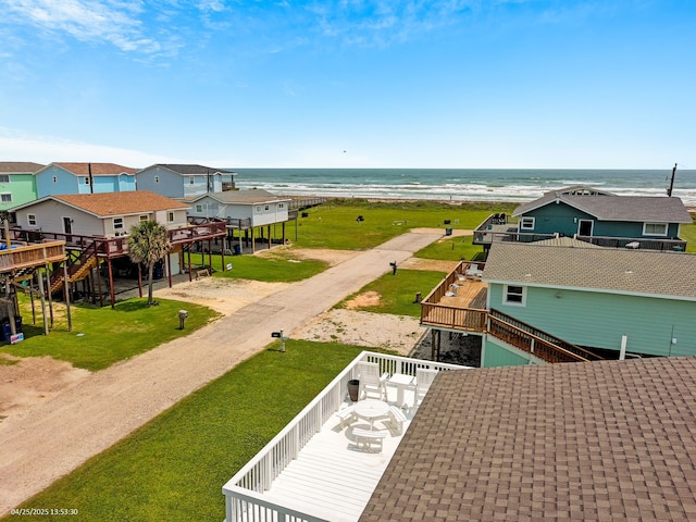 119 Nesmith Pl, Surfside Beach, TX 77541 - aerial view of a large body of water