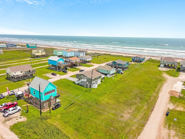 119 Nesmith Pl, Surfside Beach, TX 77541 - drone / aerial view of expansive coastline