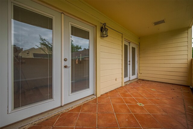 14555 Wunderlich Dr Unit 2307, Houston, TX 77069 - view of patio featuring french doors