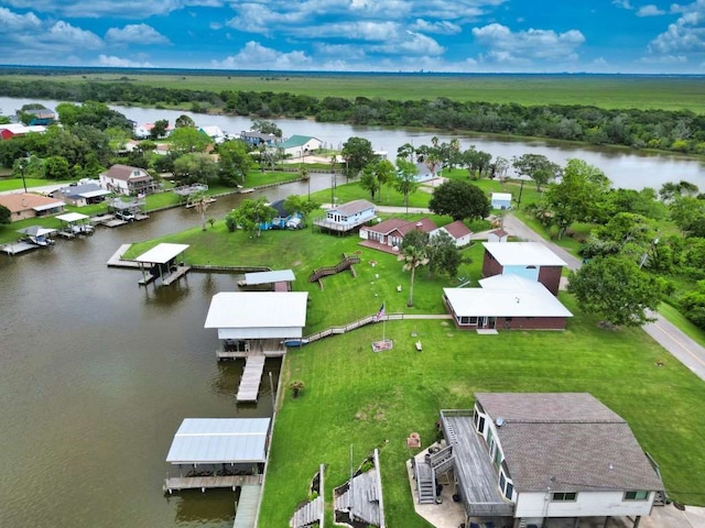 5361 County Road 868e, Brazoria, TX 77422 - drone / aerial view of a large body of water