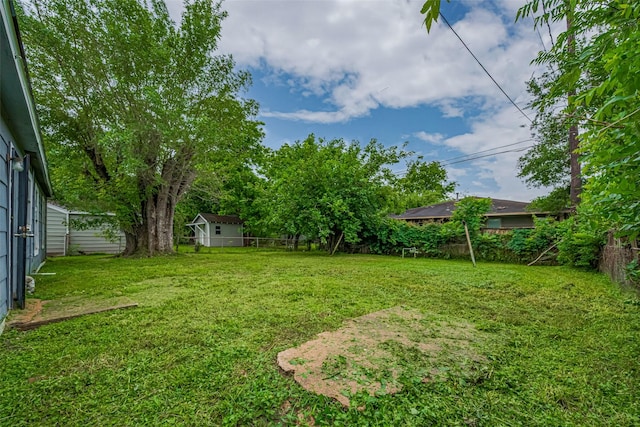 view of yard