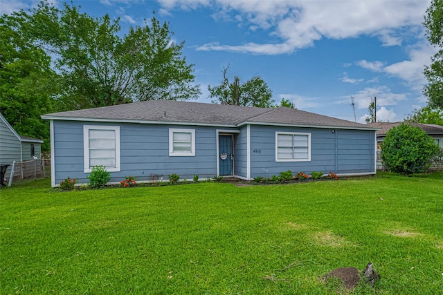 view of ranch-style home